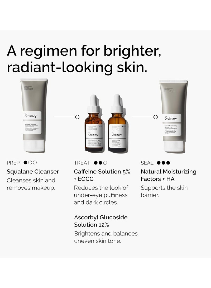 ذا اورديناري محلول الكافيين 5% + EGCG 30 مل | حل للهالات السوداء والعيون المنتفخة - Image 3